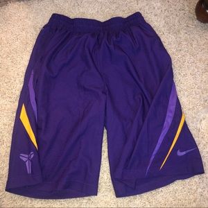 Kobe basketball shorts